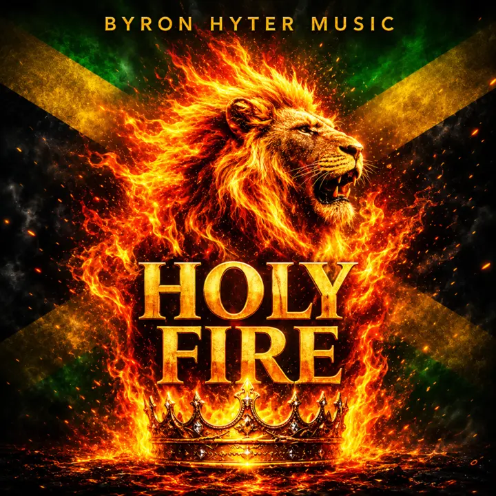 Byron Hyter Music - Holy Fire album cover