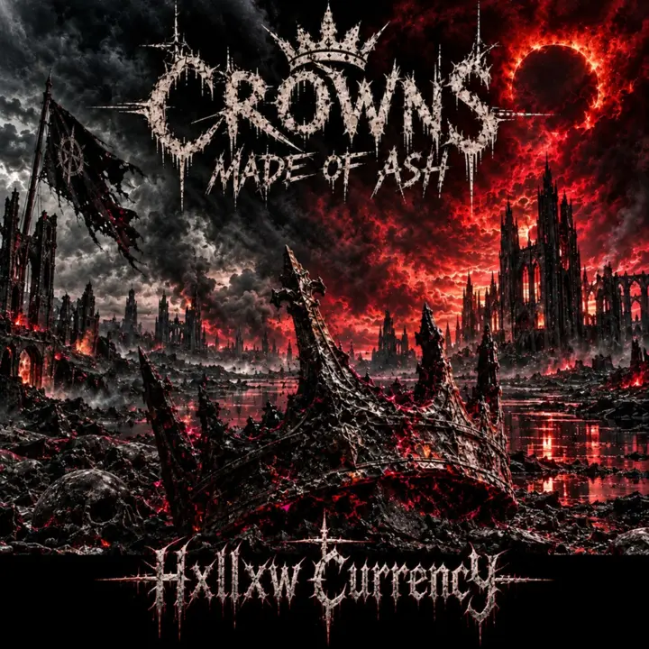 Hxllxw Currency - Crowns Made Of Ash album cover