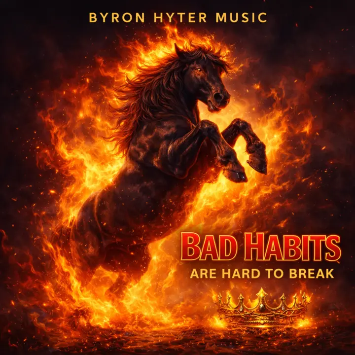 Byron Hyter Music - Bad Habits Are Hard To Break album cover