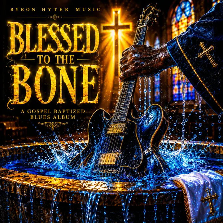 Byron Hyter Music - Blessed To The Bone album cover